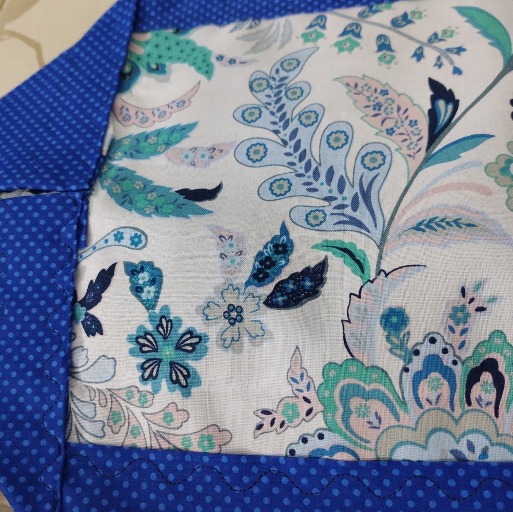Spring floral table runner